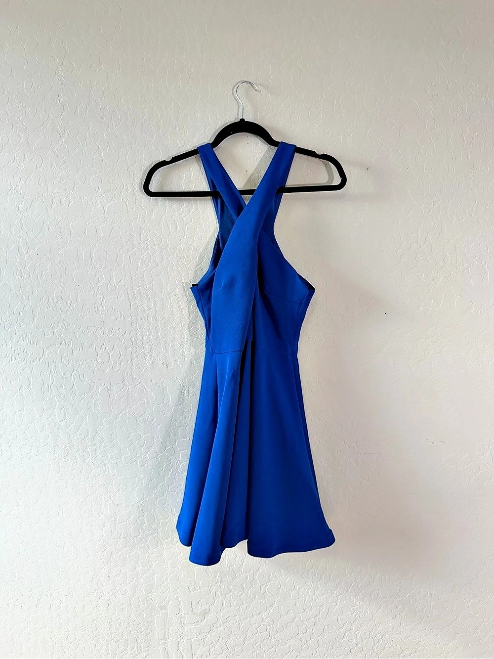 B. DARLIN Blue Mini Dress Size 11/12 Like New